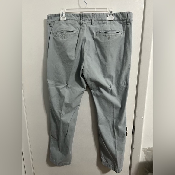 Men's Slim Fit Chino Pants - Goodfellow & Co™ Gray 38x30 - Picture 3 of 3